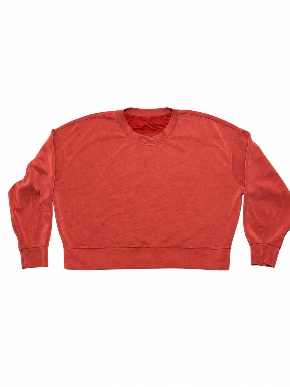 Lululemon Softstreme Perfectly Oversized Cropped Crew Size 12